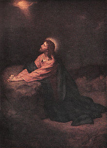 Jesus auf Gethsemane